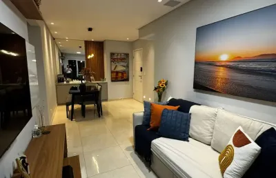 Excelente apartamento com 2 dormitórios à venda localizado no bairro aviação  na praia grande