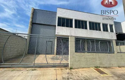 Galpão para alugar, 1126 m² por r$ 15.489,16/mês - cidade industrial - santa bárbara d'oeste/sp