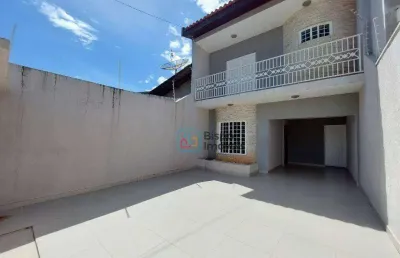 Casa residencial com 4 dormitórios, 226 m² - venda por r$ 695.000 ou aluguel por r$ 3.908/mês - parque residencial jaguari - americana/sp