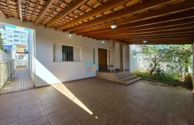 Casa com 3 dormitórios para alugar, 142 m² por r$ 3.635,00/mês - chácara machadinho ii - americana/sp