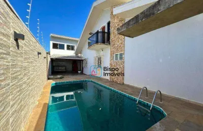 Casa com 6 dormitórios, 360 m² - venda por r$ 850.000,00 ou aluguel por r$ 5.116,50/mês - jardim lizandra - americana/sp