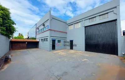 Galpão industrial para alugar, 1059 m² por r$ 17.186/mês - jardim werner plaas - americana/sp