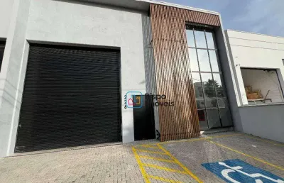 Salão para alugar, 343 m² por r$ 8.740,00/mês - loteamento industrial machadinho - americana/sp