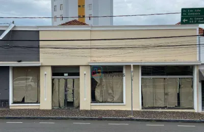 Salão para alugar, 258 m² por r$ 10.092,00/mês - centro - americana/sp