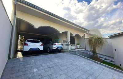 Casa residencial com 3 dormitórios para alugar, 176 m² por r$ 5.616/mês - jardim ipiranga - americana/sp