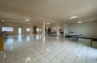 Salão para alugar, 370 m² por r$ 2.782,00/mês - parque novo mundo - americana/sp