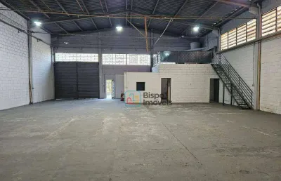 Galpão para alugar, 550 m² por r$ 7.700,00/mês - distrito industrial - santa bárbara d'oeste/sp