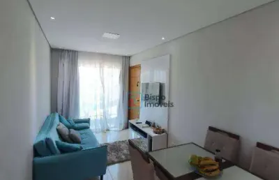 Apartamento residencial com 2 dormitórios à venda, 61 m² por r$ 269.000 - jardim bela vista - americana/sp