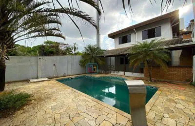 Casa para alugar, 220 m² por r$ 5.185,00/mês - jardim ipiranga - americana/sp
