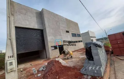 Galpão para alugar, 640 m² por r$ 10.765,00/mês - loteamento industrial 9 de julho - americana/sp