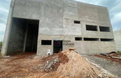 Galpão para alugar, 640 m² por r$ 10.878,28/mês - vila bertini - americana/sp