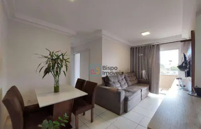 Apartamento à venda, 69 m² por r$ 415.000,00 - vila belvedere - americana/sp