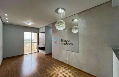 Apartamento com 3 dormitórios à venda, 66 m² por r$ 280.000,00 - jardim bela vista - americana/sp