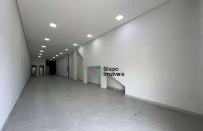 Salão para alugar, 120 m² por r$ 3.130,00/mês - morada do sol - americana/sp