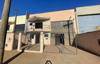 Galpão, 601 m² - venda por r$ 1.400.000,00 ou aluguel por r$ 8.052,38/mês - distrito industrial bandeirantes - santa bárbara d'oeste/sp