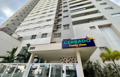 Oportunidade!!! apartamento cerrado family home, 3 quartos, 2 suites, 2 vagas, 84 m² st. aeroviario
