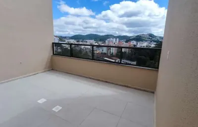 Cobertura para venda em juiz de fora, morro da glória, 3 dormitórios, 1 suíte, 1 banheiro, 2 vagas