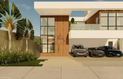 Luxo e a exclusividade no alphaville 2 - casa com 4 suítes, área de lazer completa e 3 vagas de garagem!