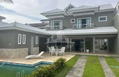 Casa em condomínio fechado com 5 quartos à venda na rua luís orlando cardoso, barra da tijuca, rio de janeiro, 475 m2 por r$ 3.590.000
