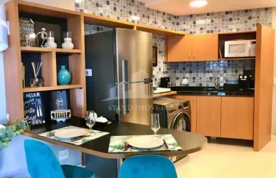 Flat com 1 quarto à venda na avenida lúcio costa, barra da tijuca, rio de janeiro, 52 m2 por r$ 850.000