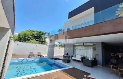 Casa em condomínio fechado com 5 quartos para alugar na rua ana maria niemeyer, recreio dos bandeirantes, rio de janeiro, 442 m2 por r$ 26.000