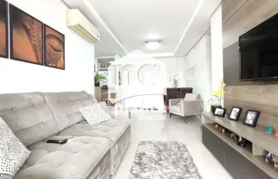 Apartamento à venda no bairro praia comprida em são josé-sc, com 2 quartos, 2 suítes, 1 vaga