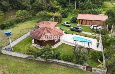 Chácara à venda no bairro guarda do cubatão em palhoça-sc, com 3 quartos, 1 suíte, 10 vagas