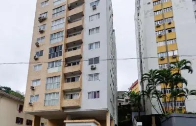 Apartamento com 2 quartos à venda na rua sebastião arantes nogueira, 22, josé menino, santos, 105 m2 por r$ 480.000