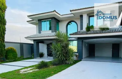 Sobrado à venda, 480 m² por r$ 3.600.000,00 - pqe res aquarius - são josé dos campos/sp