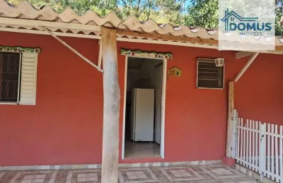 Casa para alugar, 50 m² por r$ 700,00/mês - zona rural - monteiro lobato/sp