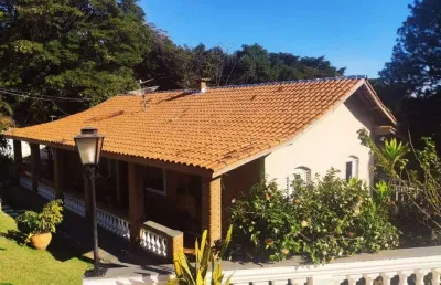 Chácara à venda, 6400 m² por r$ 2.350.000,00 - loteamento banespa - vinhedo/sp
