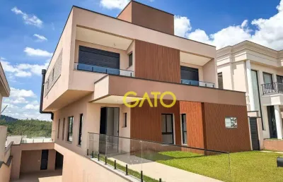 Casa com 5 dormitórios à venda por r$ 4.500.000,00 - condominio itahye - santana de parnaíba/sp