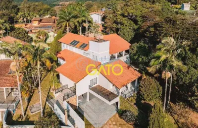 Casa residencial à venda, alpes dos araçás (jordanésia), cajamar - ca0585.