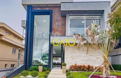 Casa com 5 dormitórios à venda, 521 m² por r$ 9.500.000,00 - tamboré 10 - santana de parnaíba/sp