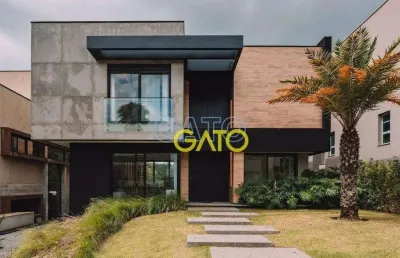 Casa com 4 dormitórios à venda por r$ 10.600.000,00 - tamboré 10 - santana de parnaíba/sp