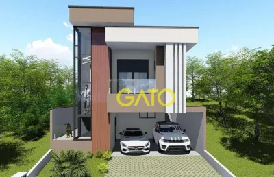 Casa com 3 dormitórios à venda, 210 m² por r$ 1.850.000,00 - new ville - santana de parnaíba/sp