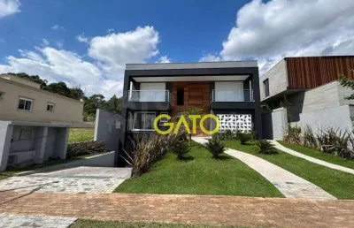 Casa com 4 dormitórios à venda, 520 m² por r$ 6.000.000,00 - tamboré 10 - santana de parnaíba/sp