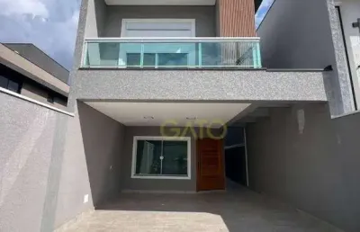 Casa em santana de parnaíba, casa no residencial nova jaguari em santana de parnaíba/sp