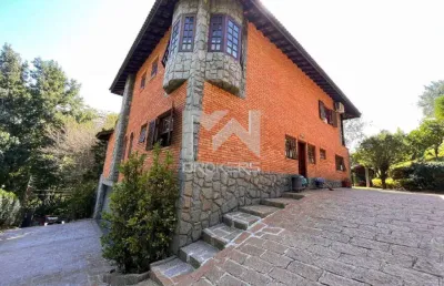 Casa rústica à venda no condomínio estância marambaia em vinhedo - sp