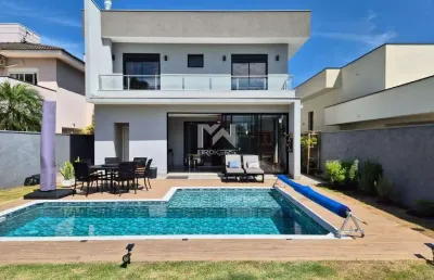 Casa à venda no condomínio reserva dos vinhedos em louveira - sp