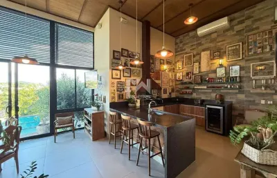 Casa térrea à venda no condomínio campo de toscana em vinhedo - sp