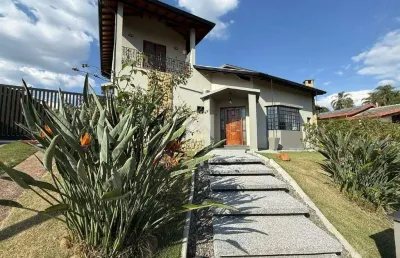 Casa mobiliada para alugar no condomínio estância marambaia em vinhedo - sp