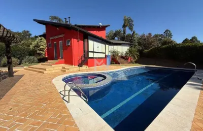 Casa mobiliada para alugar no condomínio vale da santa fé em vinhedo - sp