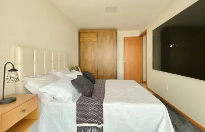 Apartamento para venda em guarapari, praia do morro, 3 dormitórios, 1 suíte, 1 banheiro, 2 vagas