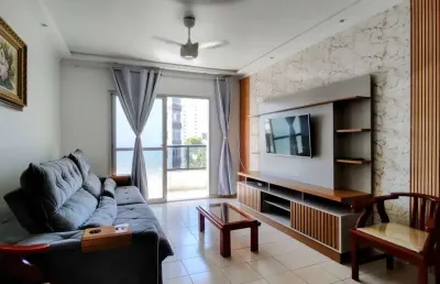 Apartamento para temporada em guarapari, praia do morro, 2 dormitórios, 1 suíte, 3 banheiros, 1 vaga