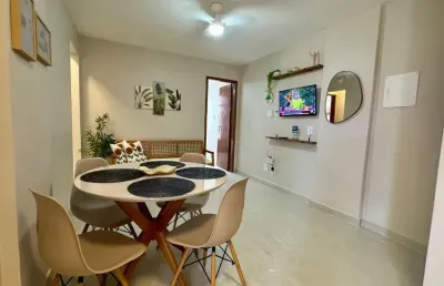 Apartamento para venda, praia do morro, 2 dormitórios, 1 suíte, 2 banheiros
