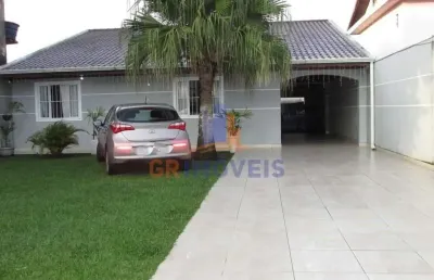 Casa para venda em pinhais, weissópolis, 3 dormitórios, 1 suíte, 2 banheiros, 3 vagas