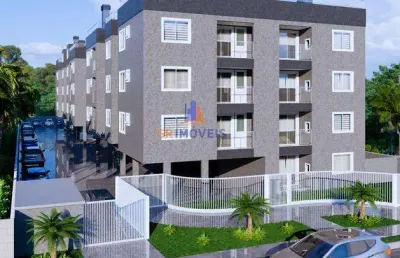 Apartamento para venda em pinhais, vargem grande, 2 dormitórios, 1 banheiro, 1 vaga