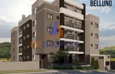 Apartamento para venda em pinhais, centro, 2 dormitórios, 1 suíte, 2 banheiros, 1 vaga