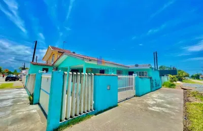 Casa para venda em pontal do paraná, monções, 2 dormitórios, 1 banheiro, 3 vagas